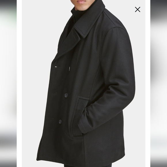 NWT Burnett Wool Blend Peacoat - Picture 2 of 15
